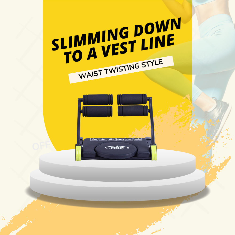 Abdominal Crunch Machine Sit-up Helper Ab Fitness Machine - JFQ001