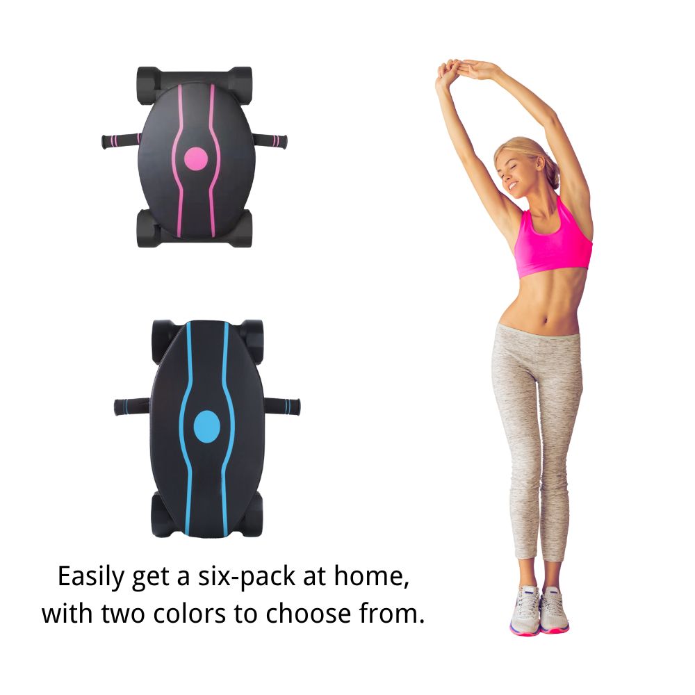 Ab Roller Board with 4 Wheels Fitness Rolling Board - JFL090