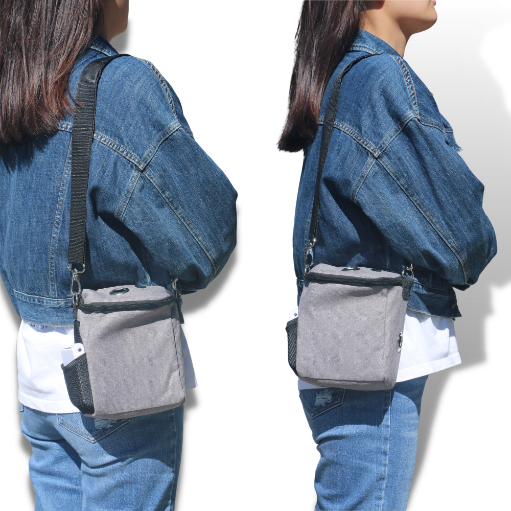 Lightweight 3L/min Continuous Flow Portable Battery Oxygen Concentrator with Carrying Bag HC-30M