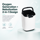 Home Use 1-9L Continuous Flow Portable Oxygen Concentrator for Sale - HOC-02