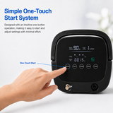 Home Use 1-9L Continuous Flow Portable Oxygen Concentrator for Sale - HOC-02