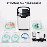 Home Use 1-9L Continuous Flow Portable Oxygen Concentrator for Sale - HOC-02