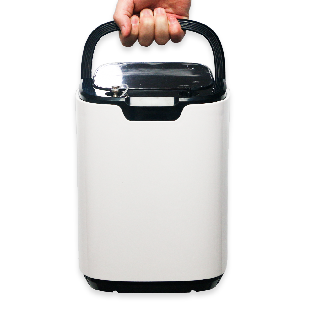 Home Use 1-9L Continuous Flow Portable Oxygen Concentrator for Sale - HOC-02