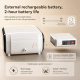 Lightweight 3L/min Continuous Flow Portable Battery Oxygen Concentrator with Carrying Bag HC-30M