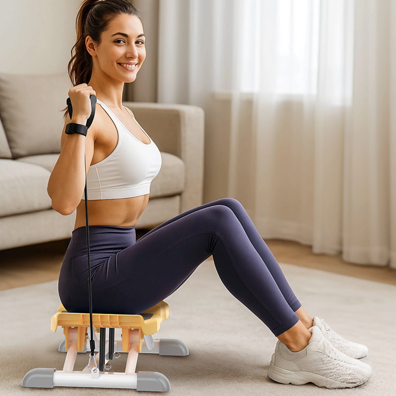 Portable Twist Balance Trainer Ski Slide Stepper for Full Body Workout - HBJ02