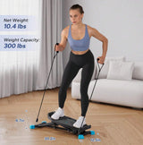 Ski Machine Simulated Ski Trainer Adjustable Height Exercise Equipment - HBJ01