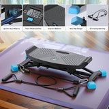 Ski Machine Simulated Ski Trainer Adjustable Height Exercise Equipment - HBJ01