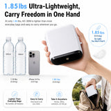 Lightweight 3L/min Continuous Flow Portable Battery Oxygen Concentrator with Carrying Bag HC-30M