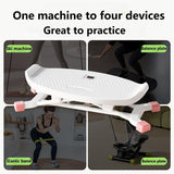 Ski Machine Simulated Ski Trainer Adjustable Height Exercise Equipment - HBJ01