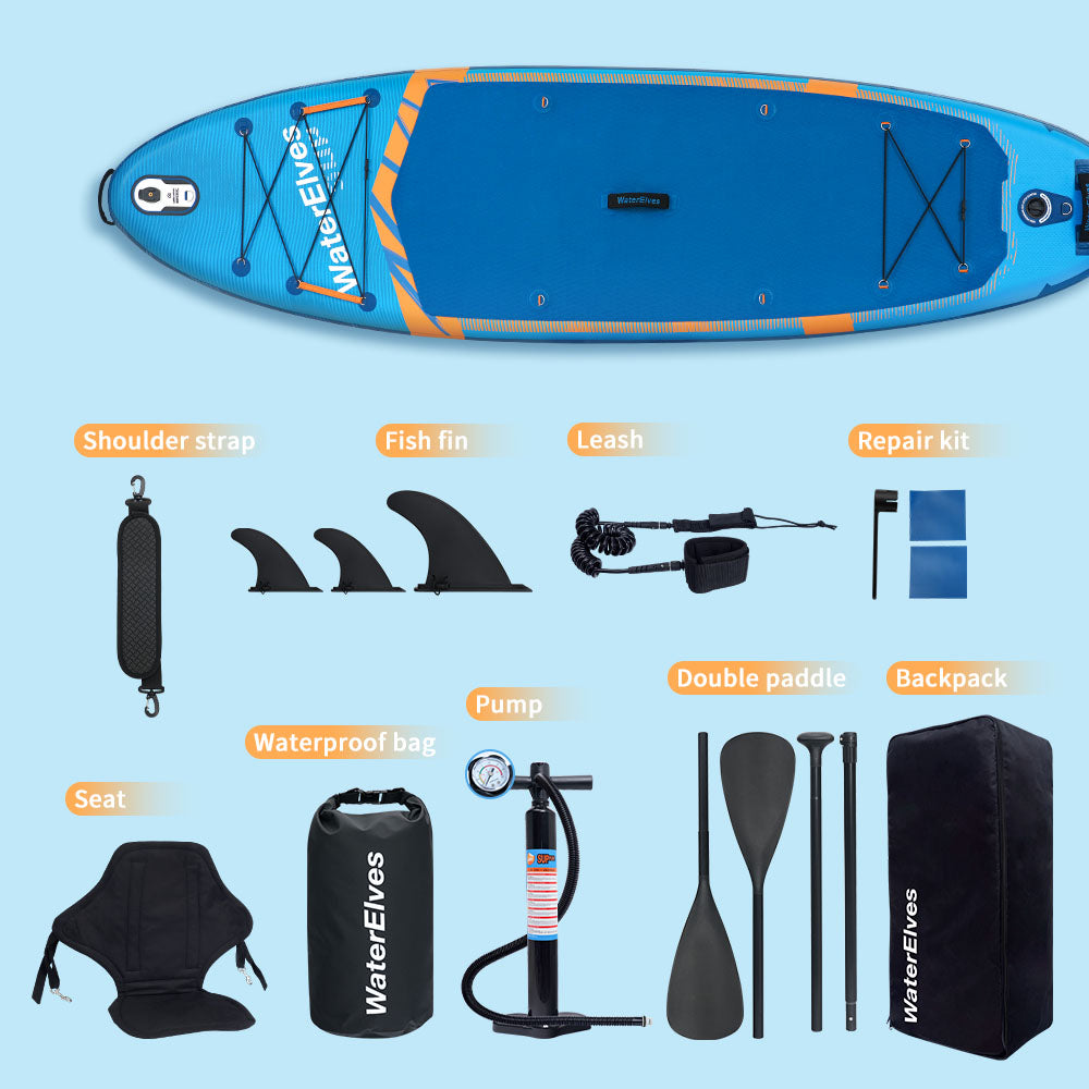 WaterElves Inflatable Stand Paddle Board - Pro